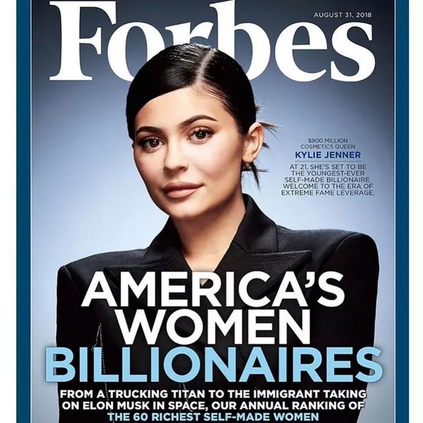 Kylie Jenner凭什么成为最年轻的10亿富翁？
