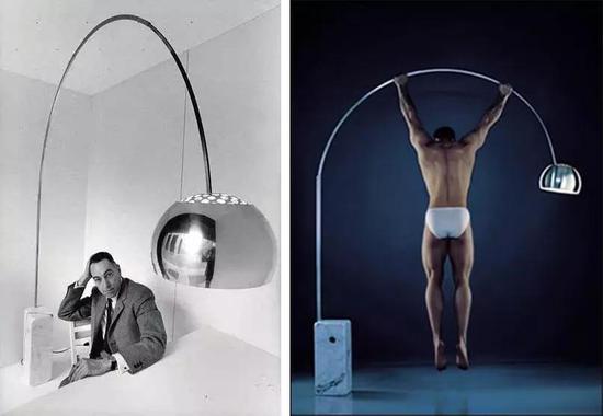 灯具大师卡斯狄里奥兄弟设计的标志性产品-ARC0落地灯