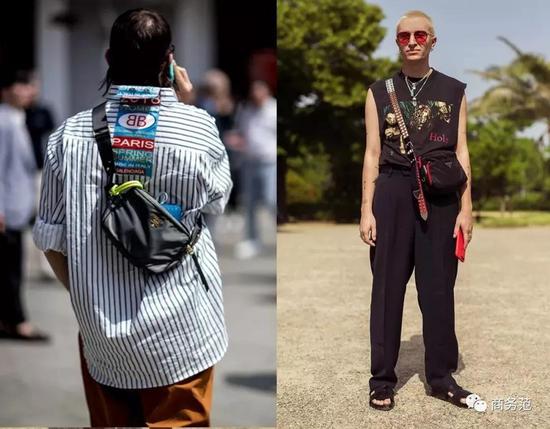 以及复古回潮的Dior马鞍包，腰包款更加个性时髦。